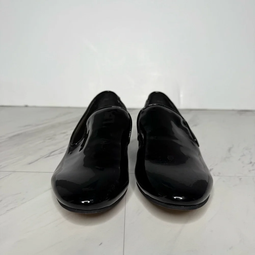 Marc Fisher Abree Black Patent Leather Loafer 6M